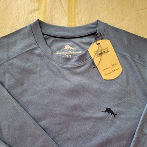 Tommy Bahama long sleeve moisture-wicking tee, size small